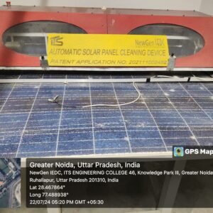 Smart Solar Panel Cleaning System